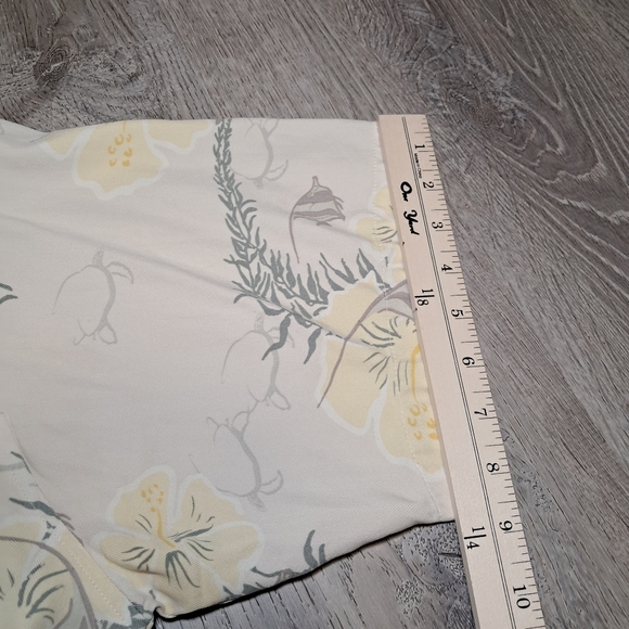 Wyland Signature Shirt Mens XL Silk Hawaiian Button Up Short Sleeve Casual - Picture 6 of 8